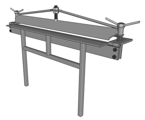 using a sheet metal brake|homemade sheet metal brake plans.